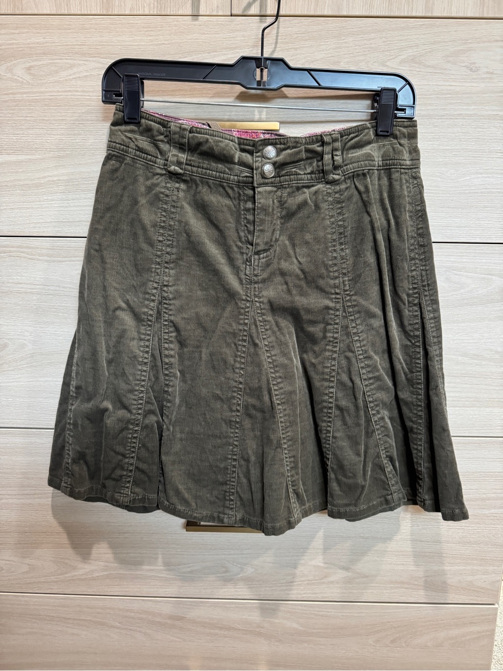 Athleta Olive Green Circle Skirt
